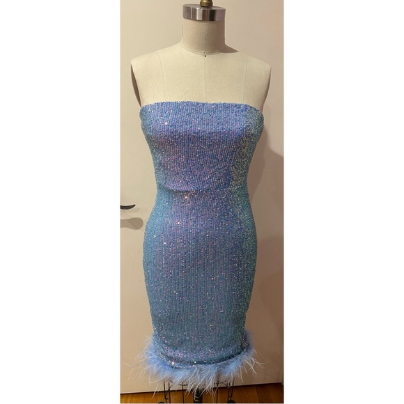 Fashion Nova Sequins Mini Dress - Picture 3 of 5